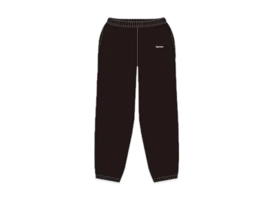 Supreme Small Box Sweatpant "Black"(21SS)