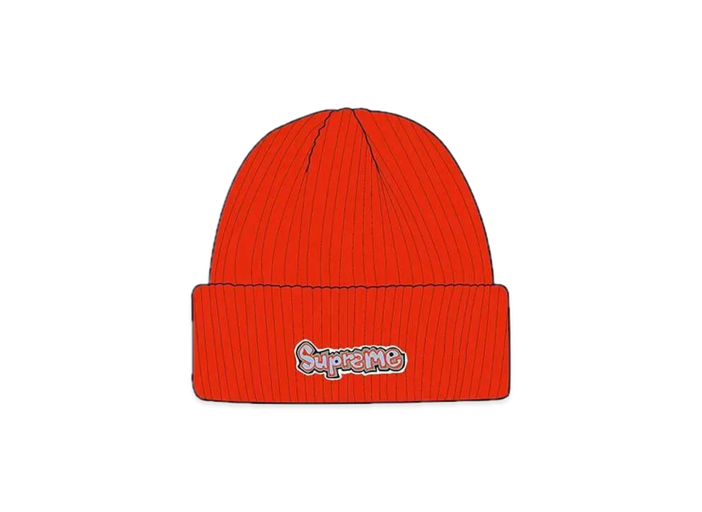 Supreme Gonz Logo Beanie "Red"