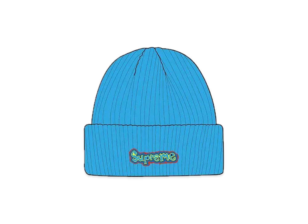 Supreme Gonz Logo Beanie "Blue"