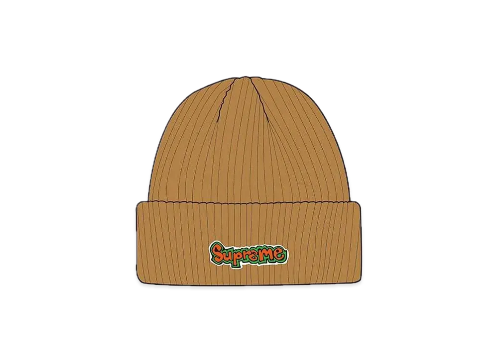 Supreme Gonz Logo Beanie "Brown"