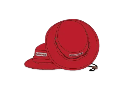 Supreme Reflective Patch Boonie "Red"