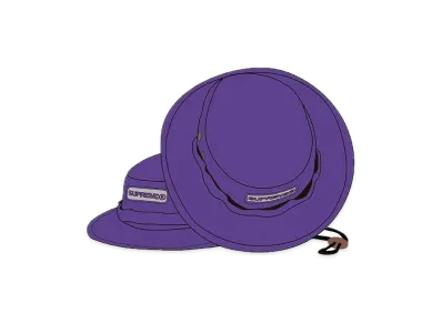 Supreme Reflective Patch Boonie "Purple"