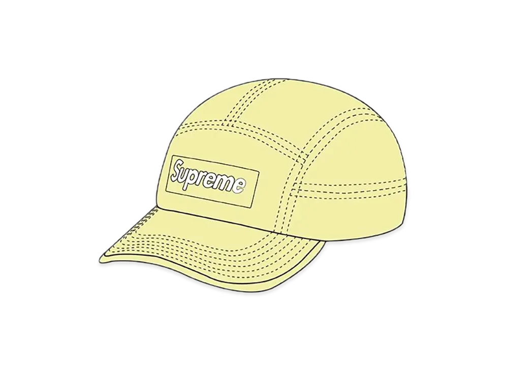 Supreme Linen Camp Cap "Yellow"