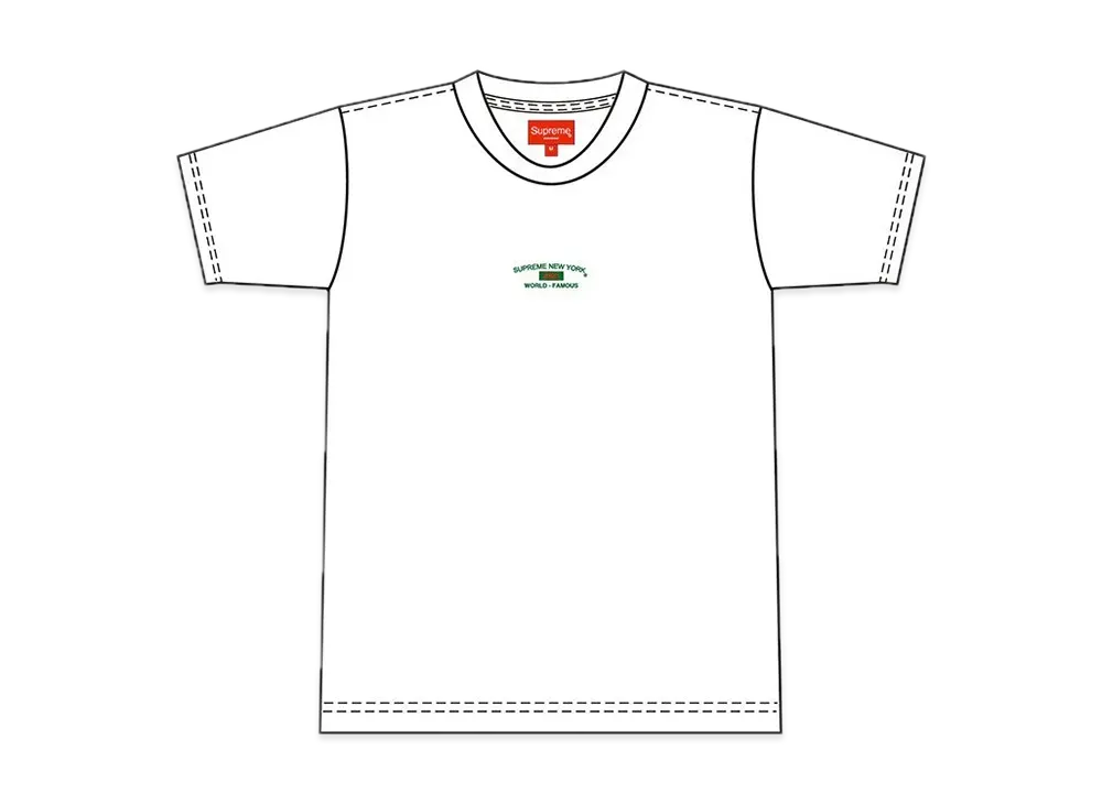 Supreme World Famous S/S Top "White"