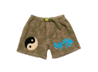 HUMAN MADE CPFM fleece Shorts "Olive"