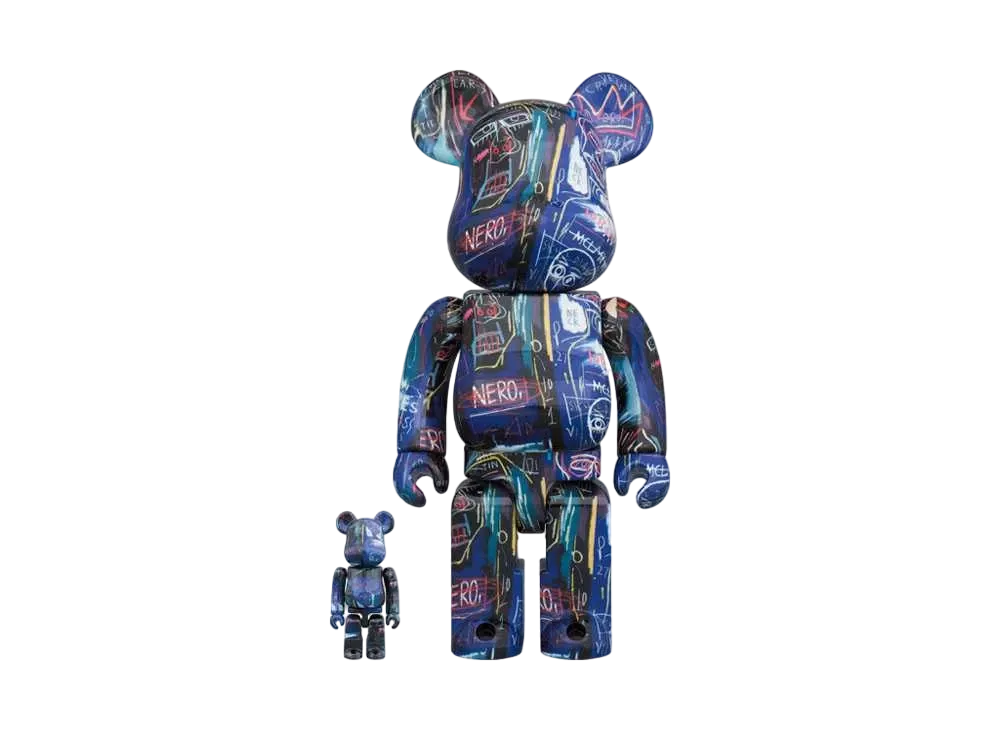 Bearbrick JEAN-MICHEL BASQUIAT #7 100% & 400%