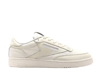 Pizza Slice × Reebok Club C 85 "Classic White/Chalk"