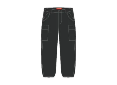 Supreme Cargo Pant "Black"(21SS)