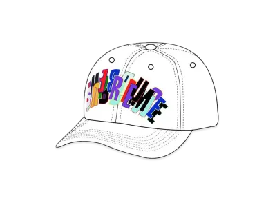 Supreme Stacked Cordura® 6-Panel "White"