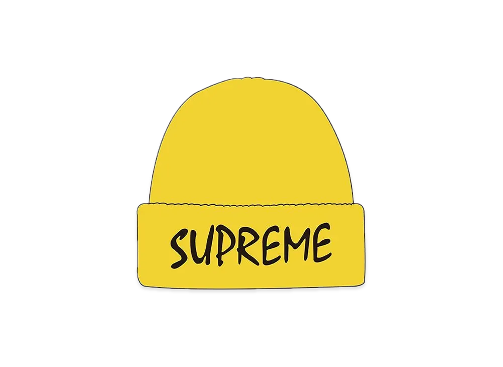 Supreme FTP Beanie "Yellow"