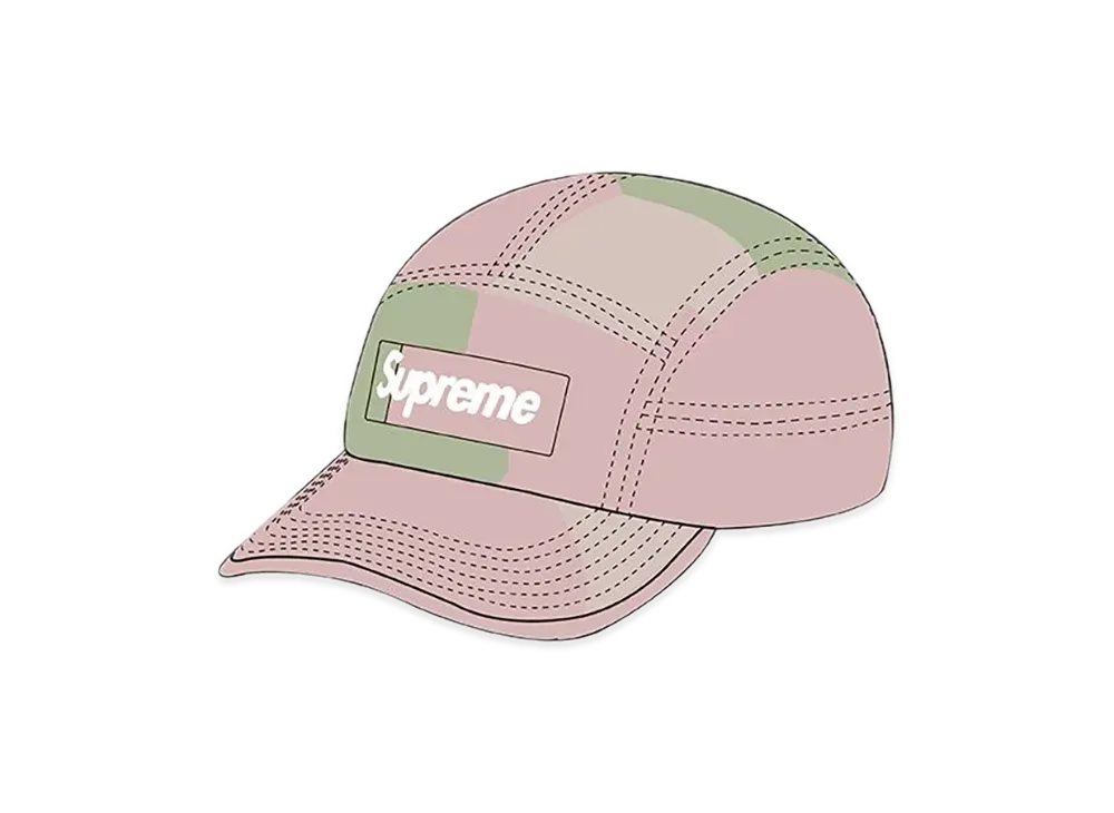 Supreme Reflective Dyed Camp Cap "Magenta"