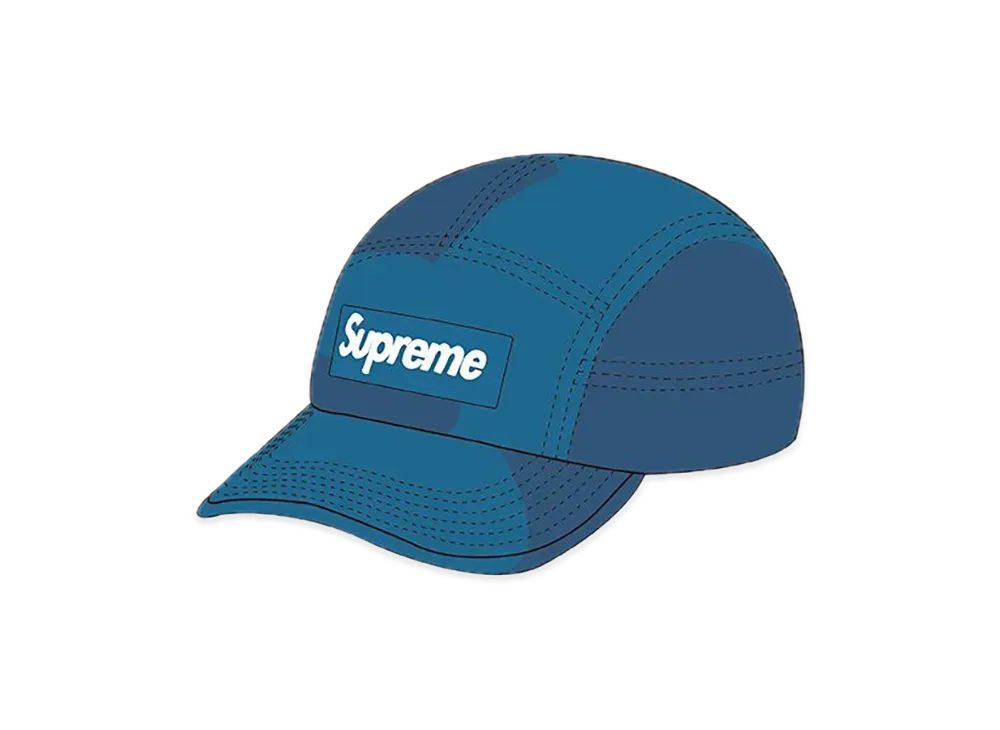Supreme Reflective Dyed Camp Cap "Blue"