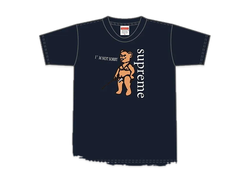 Supreme Not Sorry Tee "Navy"