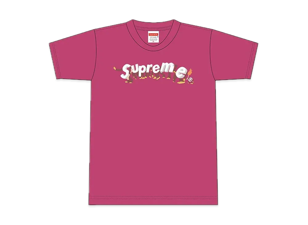 Supreme Apes Tee "Pink"