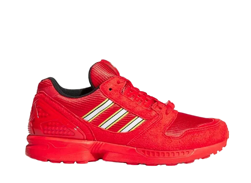 LEGO × adidas ZX 8000 "Active Red"
