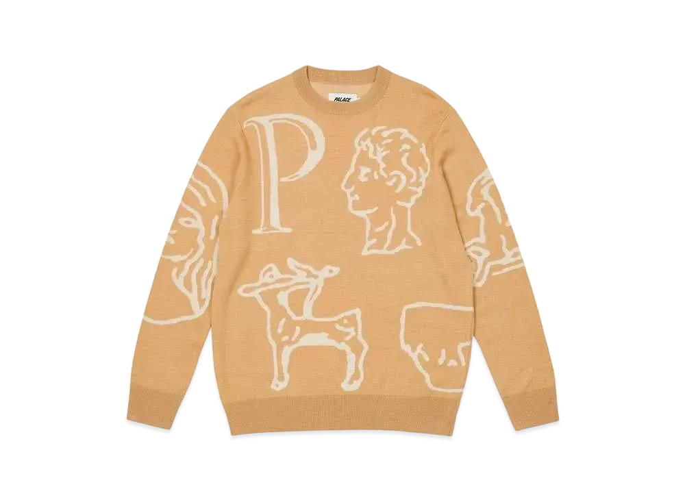 PALACE Archaeology Knit "Camel"