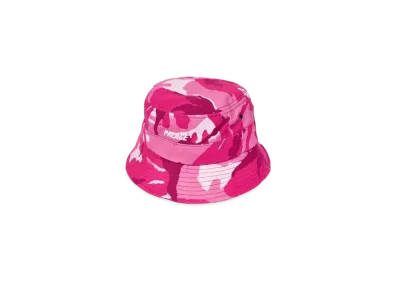 PALACE Web Strap Bucket Hat "Pink Camo"