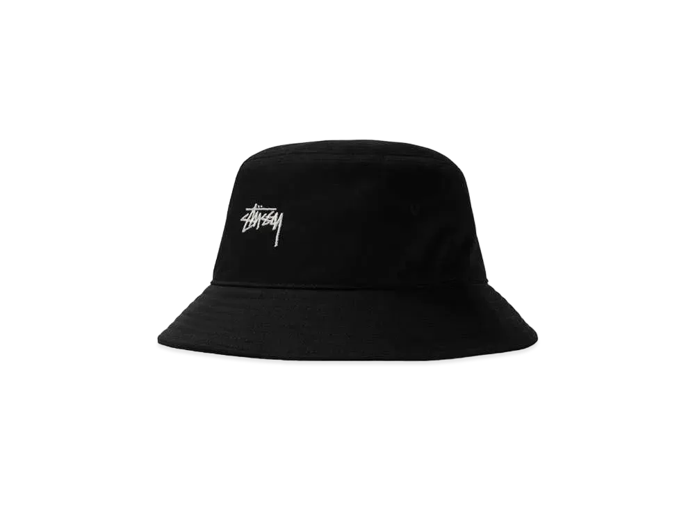 Stussy STOCK BUCKET HAT "Black"