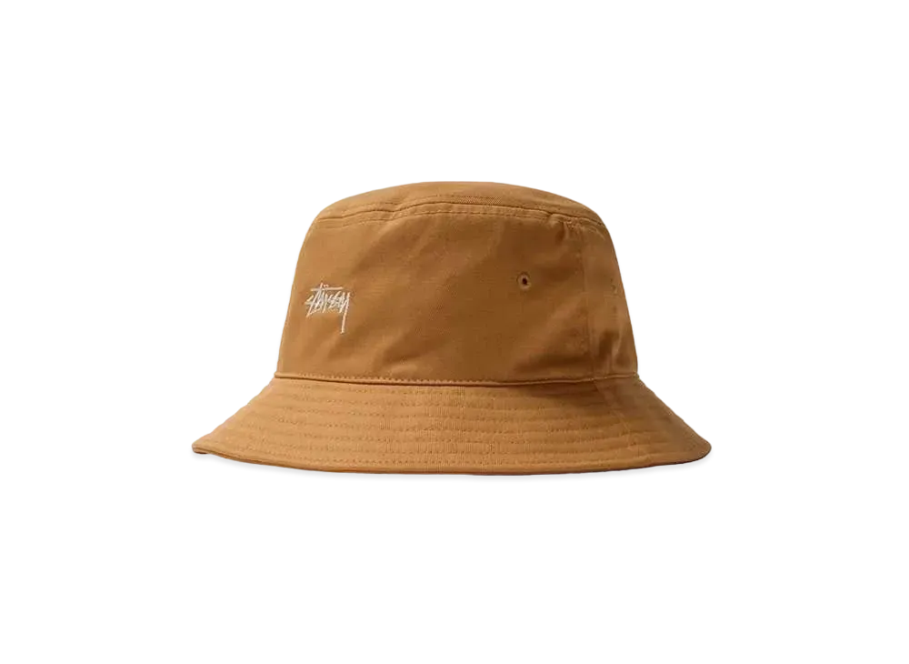 Stussy STOCK BUCKET HAT "Brown"