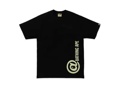 A BATHING APE PUNCTUATION TEE 2 "Black"