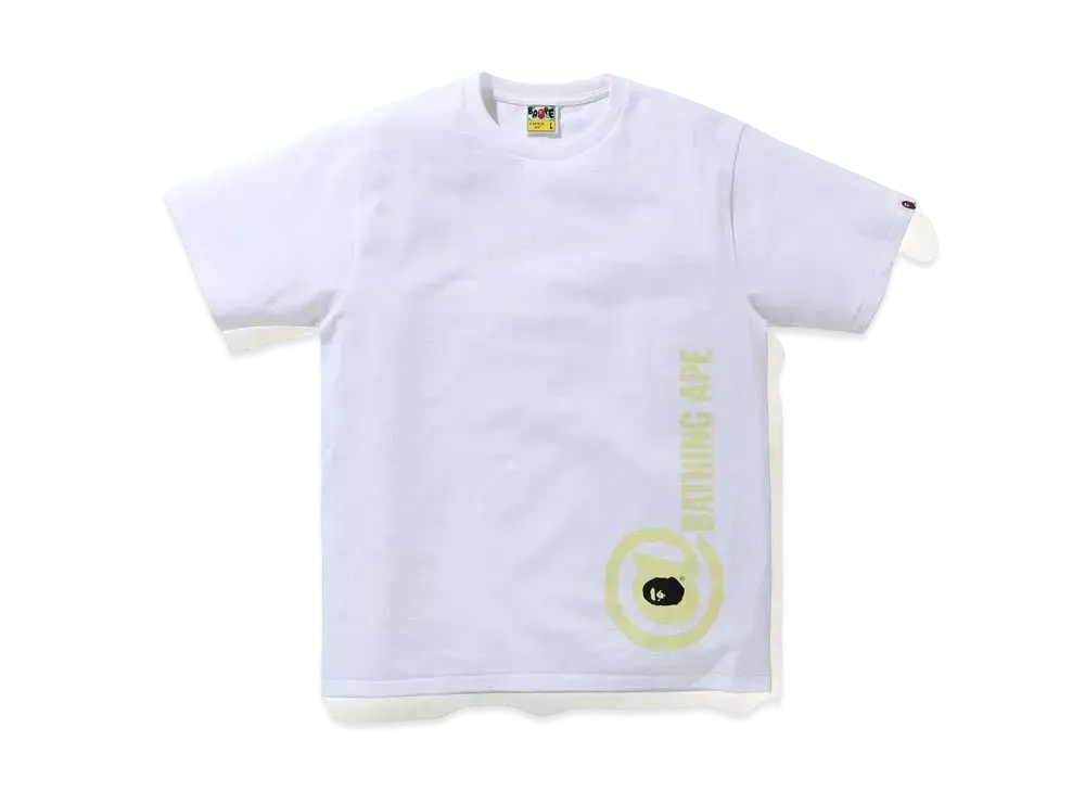 A BATHING APE PUNCTUATION TEE 2 "White"