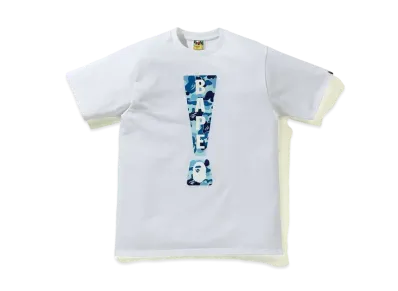 A BATHING APE PUNCTUATION TEE 3 "White"