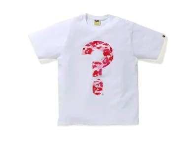 A BATHING APE PUNCTUATION TEE 5 "White"