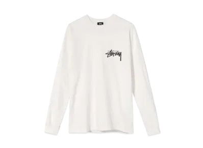Stussy x Our Legacy WORK SHOP PIG. DYE LS TEE "White"