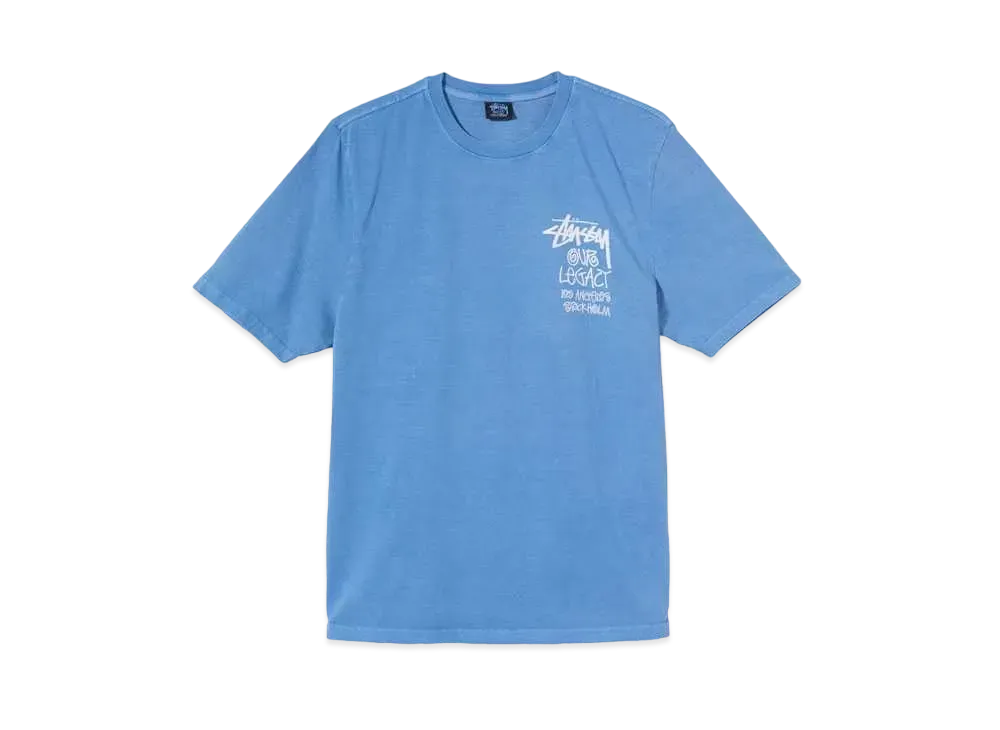 Stussy x Our Legacy SURFMAN TEE "Blue"