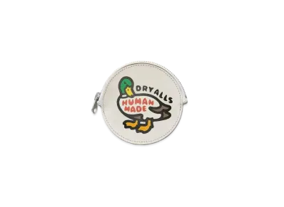HUMAN MADE DUCK CIRCLE COIN CASE "White"