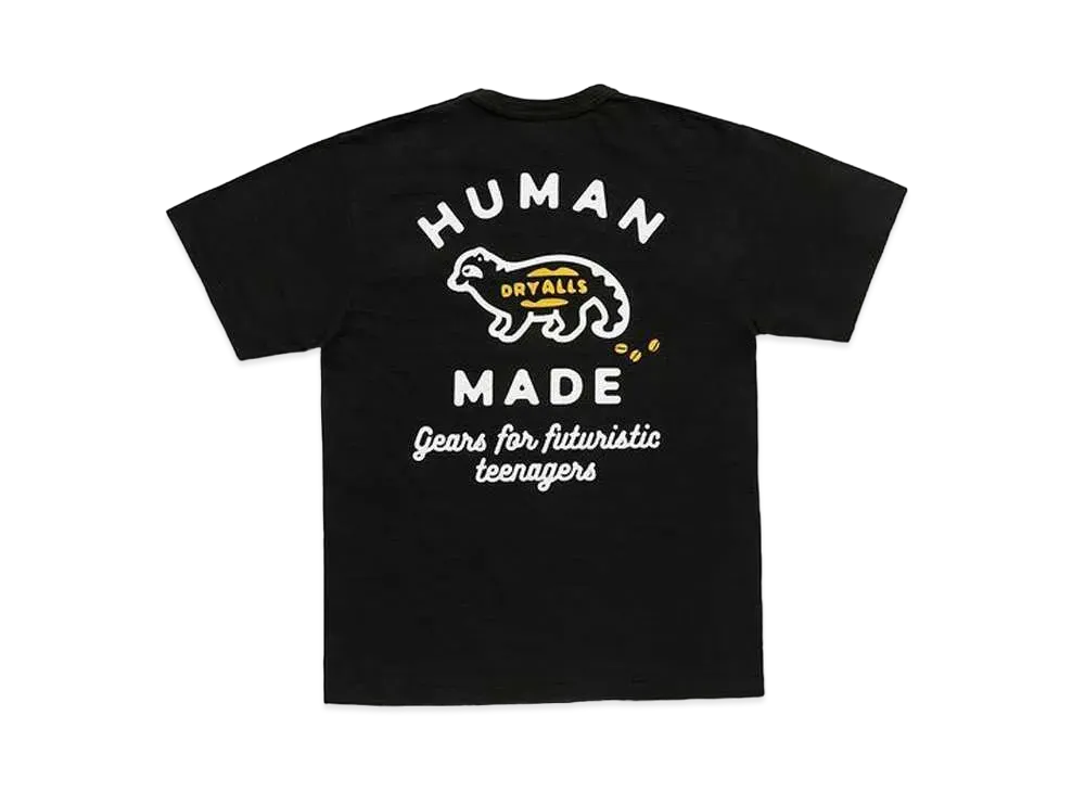 HUMAN MADE POCKET T-SHIRT #2 "Black"