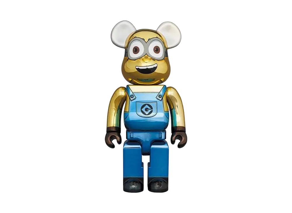 Bearbrick DAVE CHROME Ver. 1000%