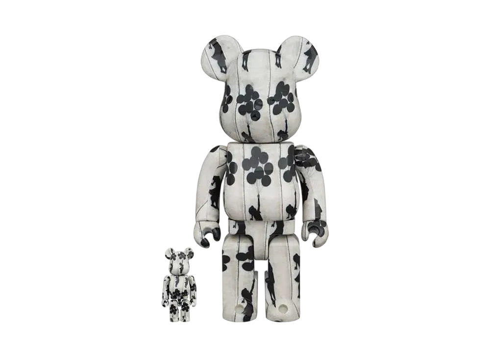 Bearbrick Flying Balloons Girl 100% & 400%