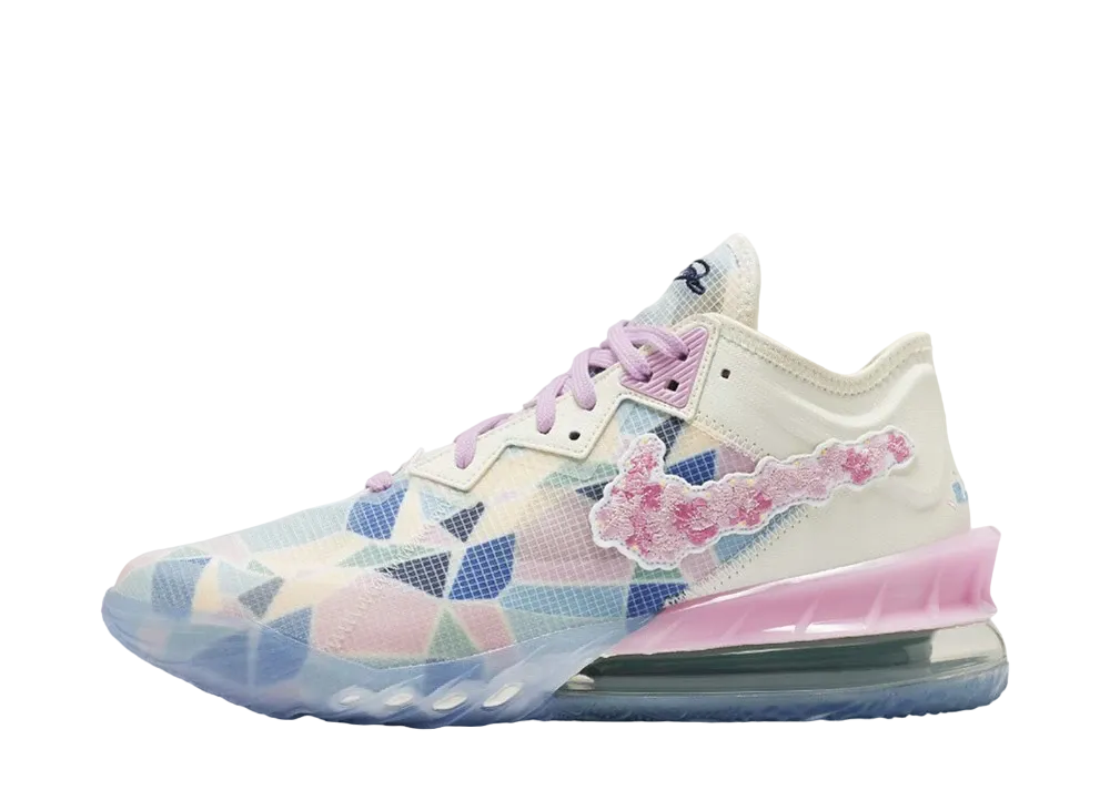atmos × Nike LeBron 18 Low "Cherry Blossom"