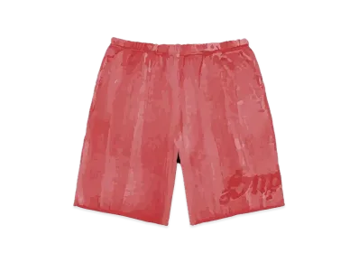 Supreme Brush Stroke Sweatshort "Red"