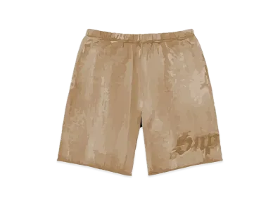 Supreme Brush Stroke Sweatshort "Tan"
