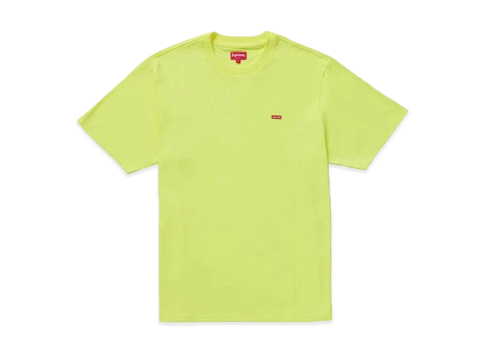 Supreme Small Box Tee "Fluorescent Yellow"(20FW)