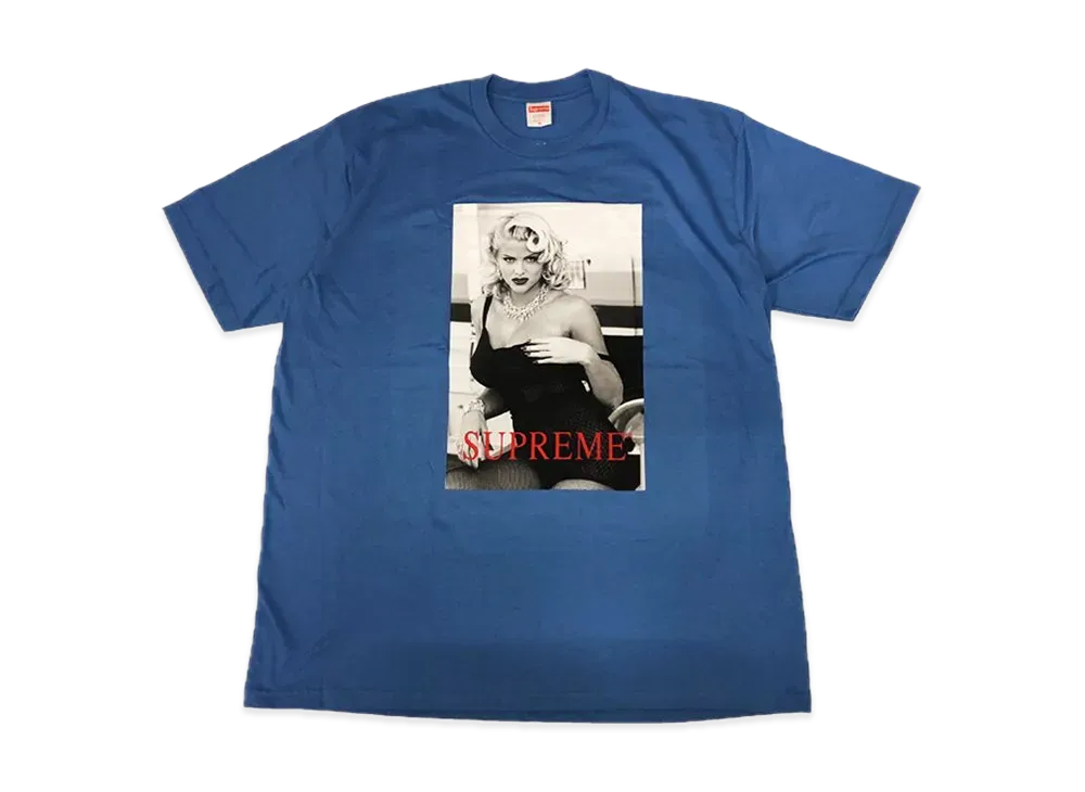 Supreme Anna Nicole Smith Tee "Light Royal"