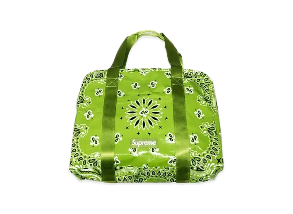 Supreme Bandana Tarp Small Duffle Bag 