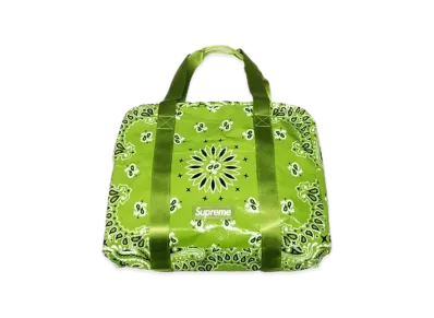 Supreme Bandana Tarp Small Duffle Bag "Green"