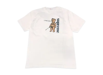 Supreme Not Sorry Tee "White"
