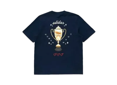 HUMAN MADE adidas Graphic Tee "Navy"