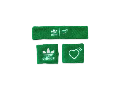 HUMAN MADE adidas Wristbands and Headband "Green"