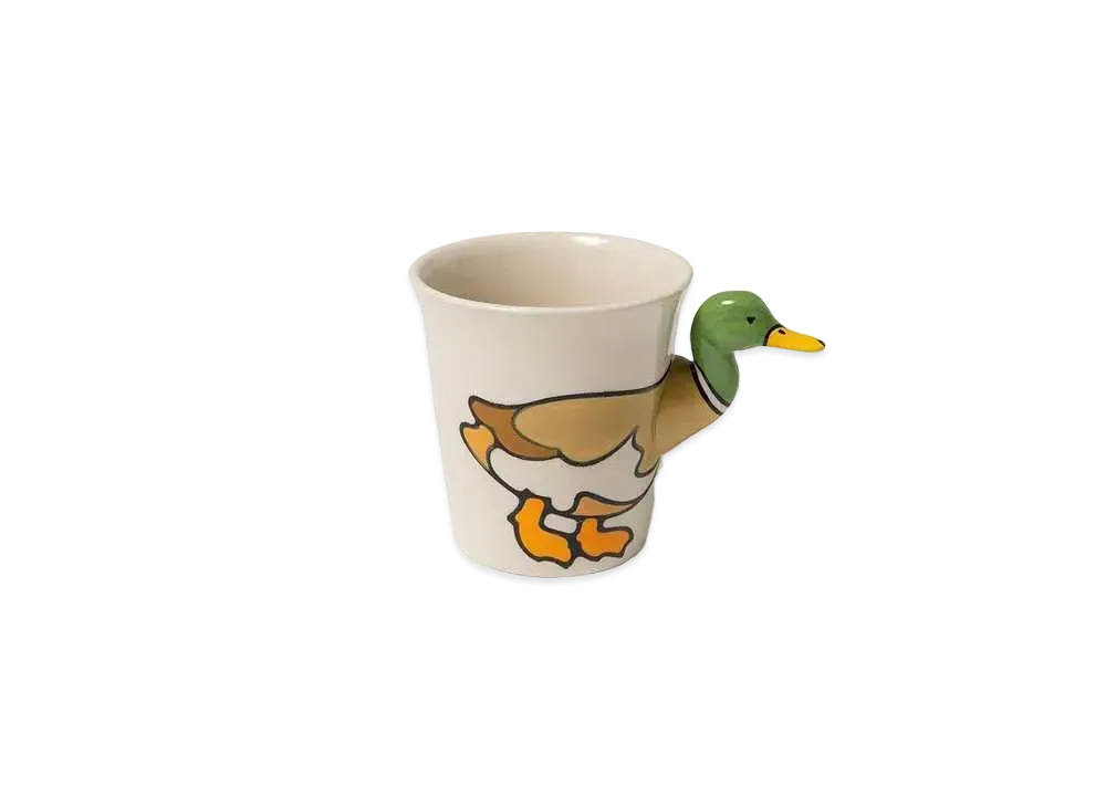 HUMAN MADE DUCK MUG "White"