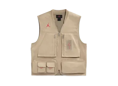 Air Jordan x Travis Cactus Jack Utility Vest "Khaki Desert"