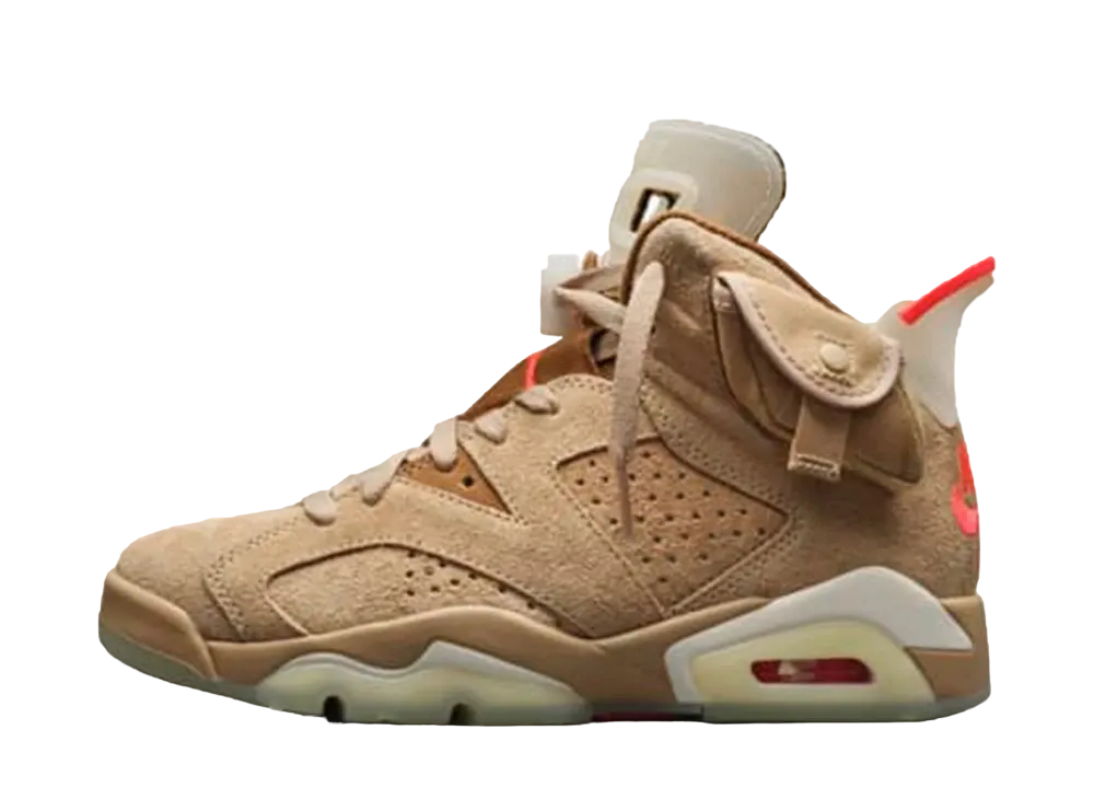 Travis Scott × Nike Air Jordan 6 "British Khaki"