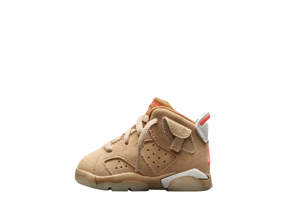 Travis Scott × Nike TD Air Jordan 6 "British Khaki"