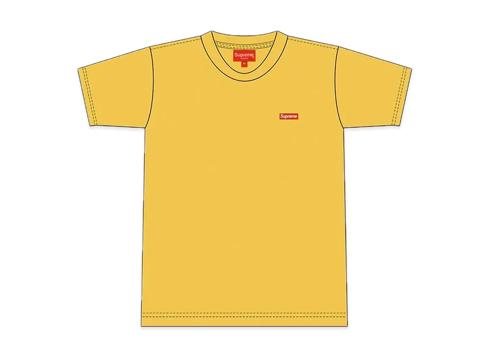 Supreme Small Box Tee "Yellow"(21SS)