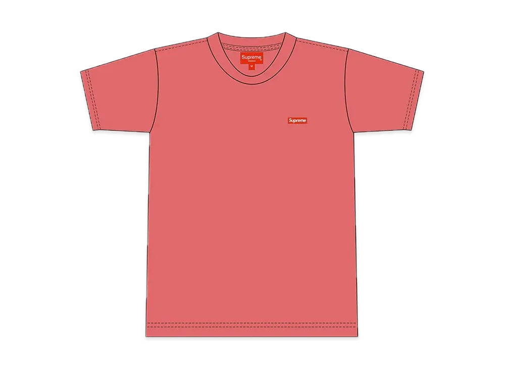 Supreme Small Box Tee "Bright Coral"(21SS)