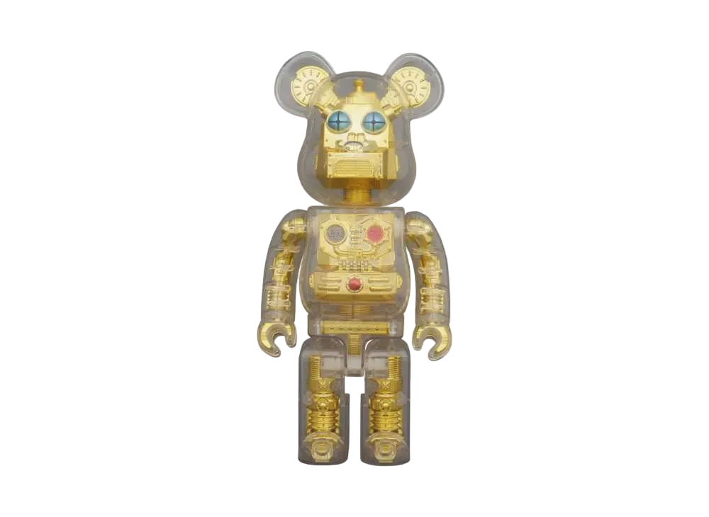Bearbrick HxS(HIROTA SAIGANSHO)GOLD 400%